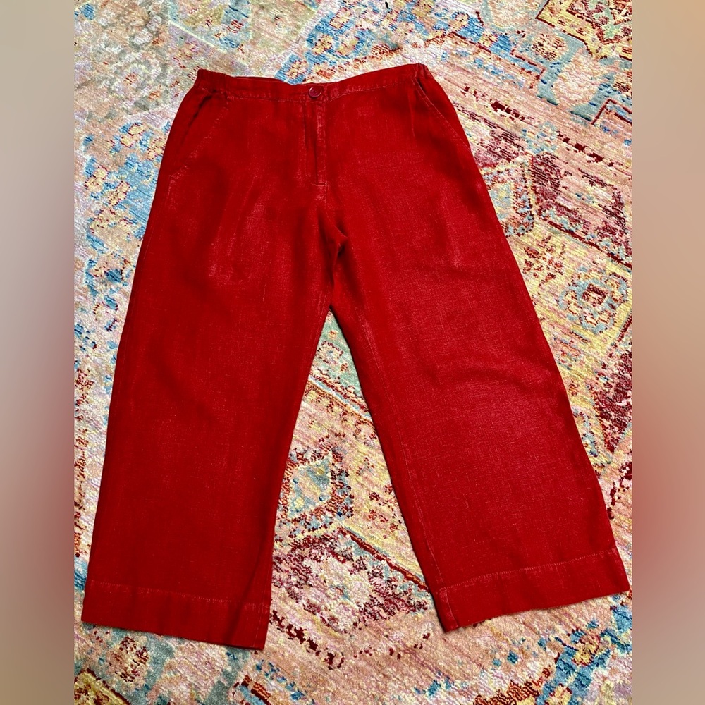 FLAX Linen high rise pants